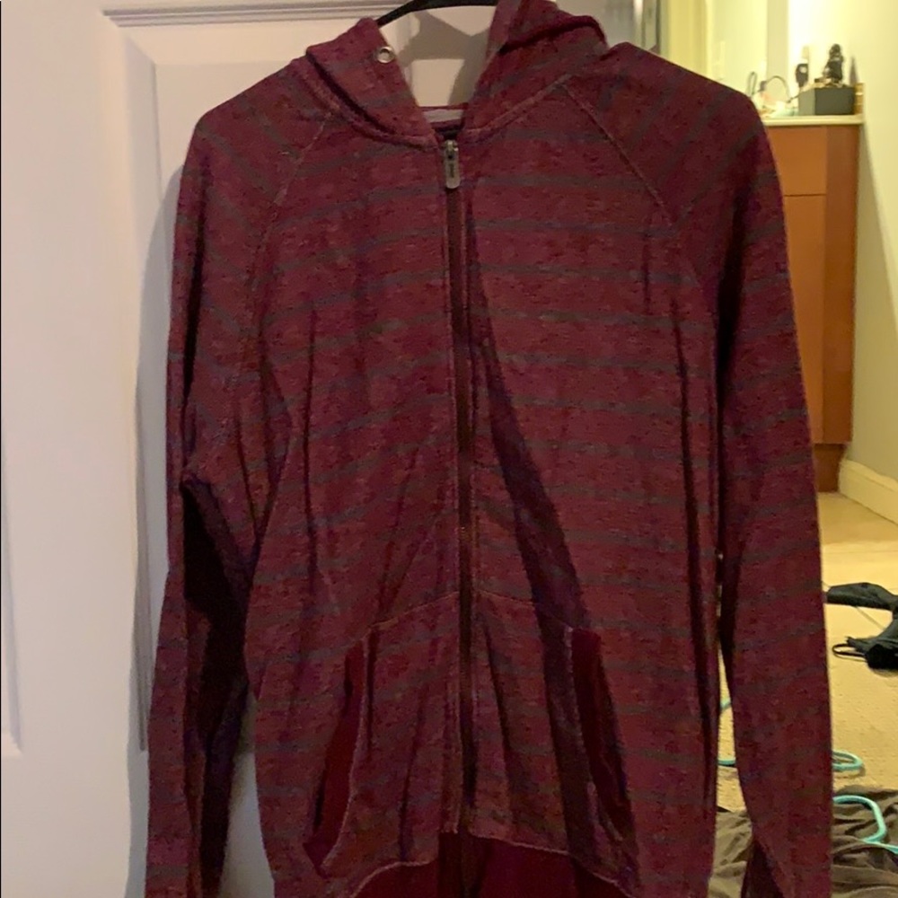 Striped Maroon Jacket